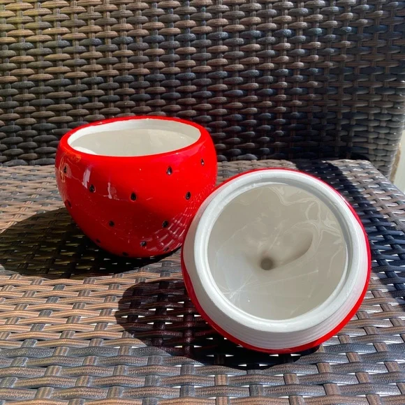 Strawberry Cookie Candy Jar Container - Picture 3 of 7